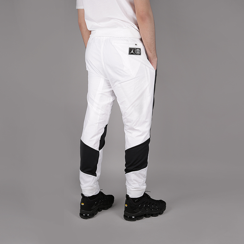 мужские белые брюки Jordan PSG AJ 1 BQ4224-100 - цена, описание, фото 4